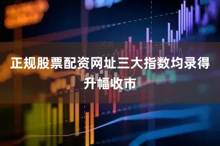 正规股票配资网址三大指数均录得升幅收市